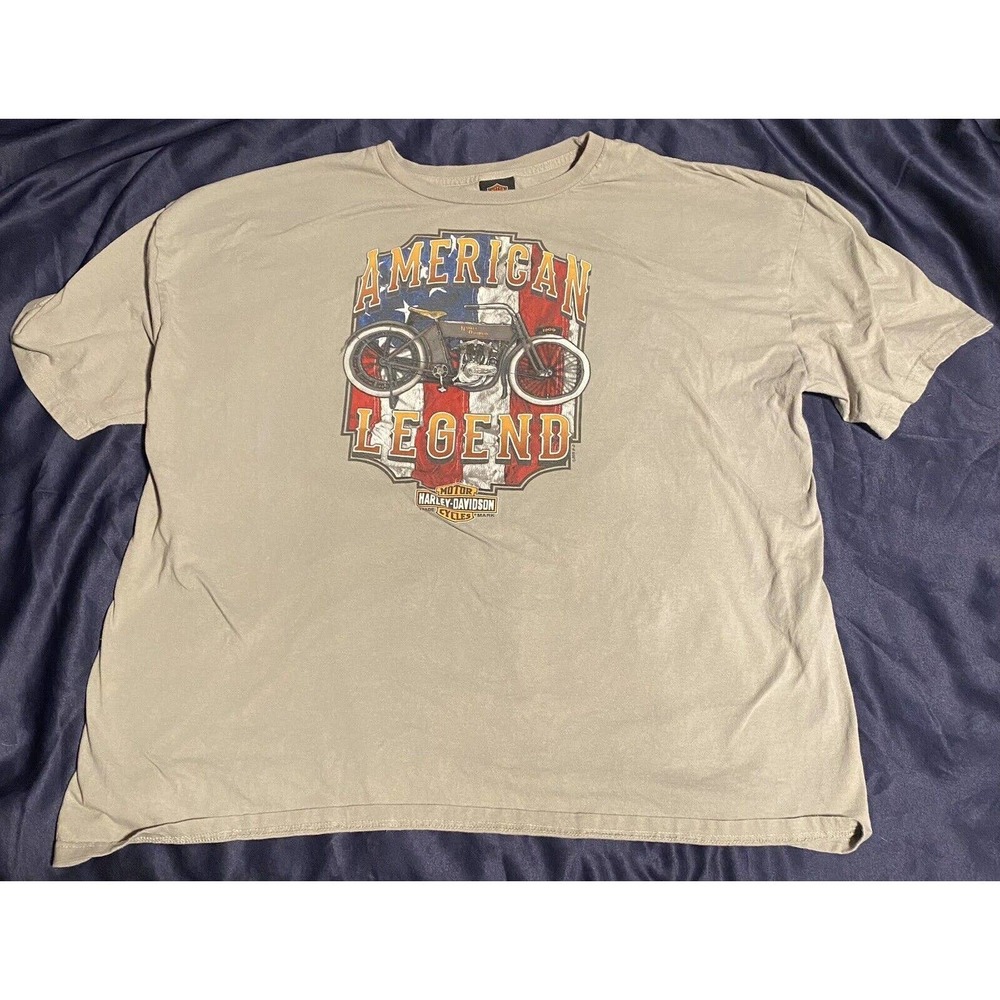 Harley Davidson Motorcycles American Legend T Shirt Tallahassee FL Men’s 5XL